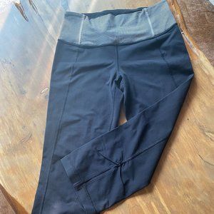 Lululemon Black Flare Capris